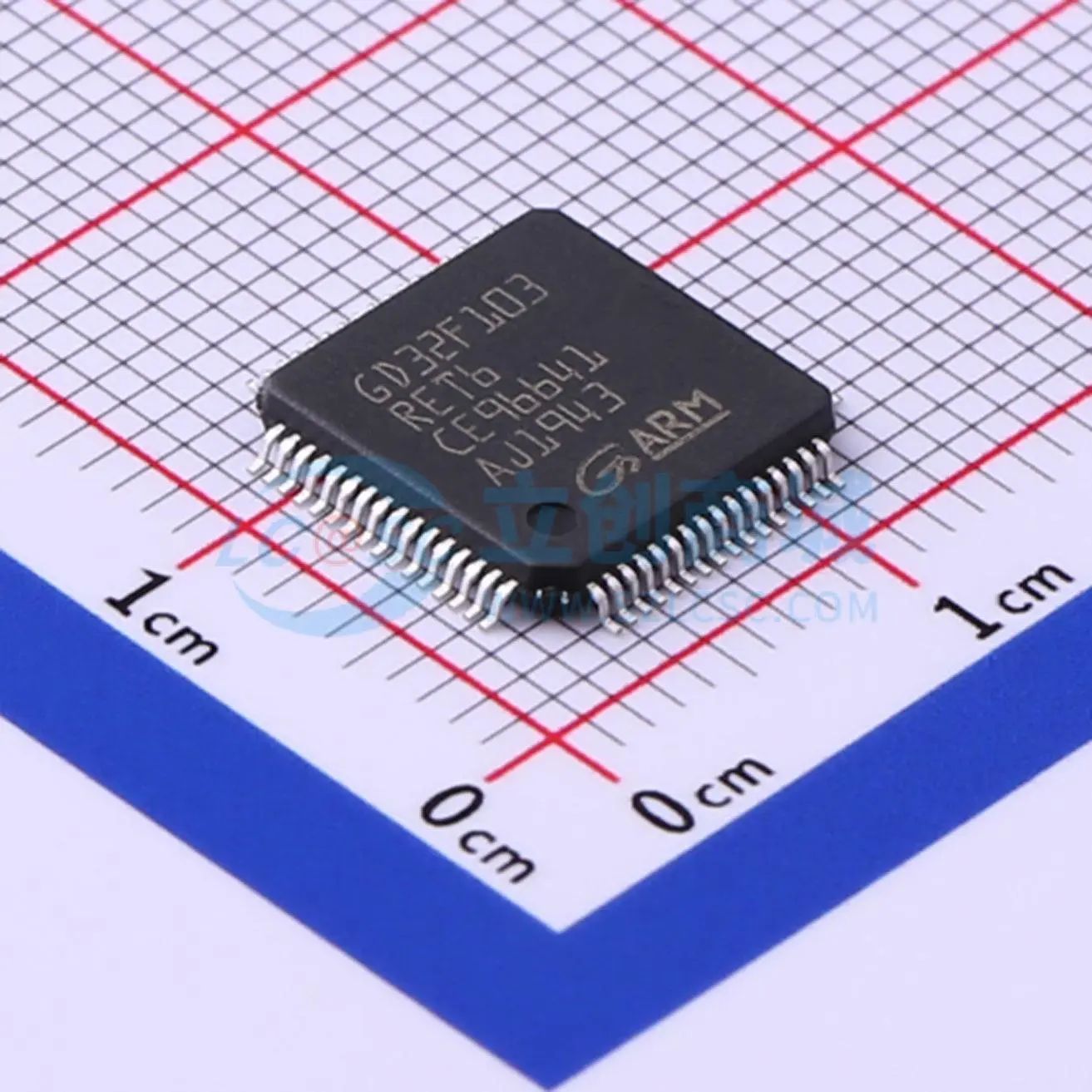 全新GD32F103RET6单片机LQFP-64(10x10) 108MHz 512KB 可开票