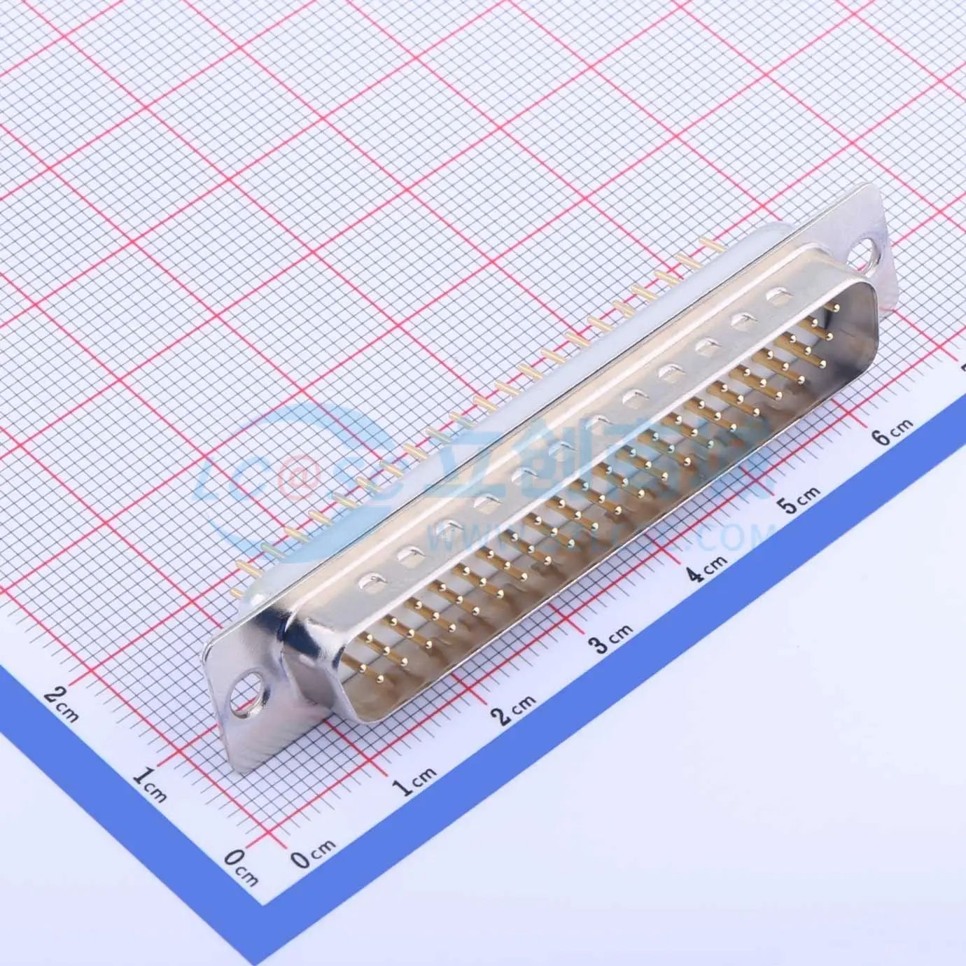 GHDP62M-180 直插- D-Sub/VGA连接器 62P 公座可开票