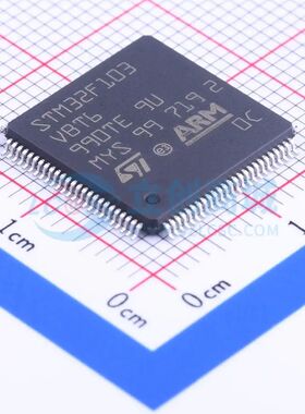 全新STM32F103VBT6单片机LQFP-100(14x14) 72MHz 32 Bit 128KB