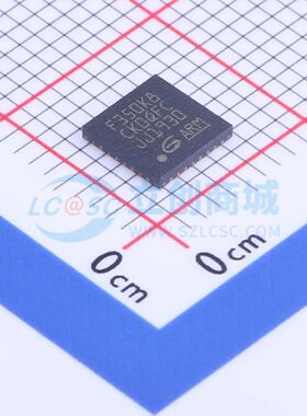 全新GD32F350K8U6单片机QFN-32-EP(5x5) 108MHz 64KB 可开票