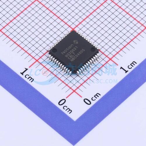 全新N32G031C8L7单片机LQFP-48(7x7) 48MHz 64KB 可开票