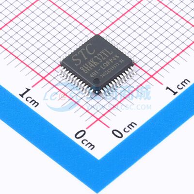 全新STC8H4K32TL-40I-LQFP48单片机LQFP-48(7x7) 可开票