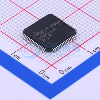 全新MSP430F149IPMR单片机LQFP-64(10x10) 8MHz 16 Bit 60KB