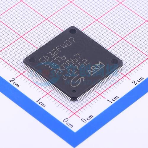 全新GD32F407ZET6单片机LQFP-144(20x20) 168MHz 512KB 可开票