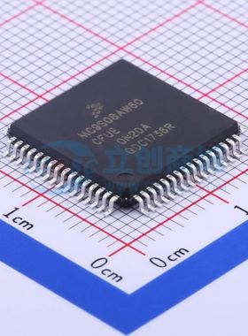 全新MC9S08AW60CFUE单片机QFP-64(14x14) 40MHz 60KB 可开票