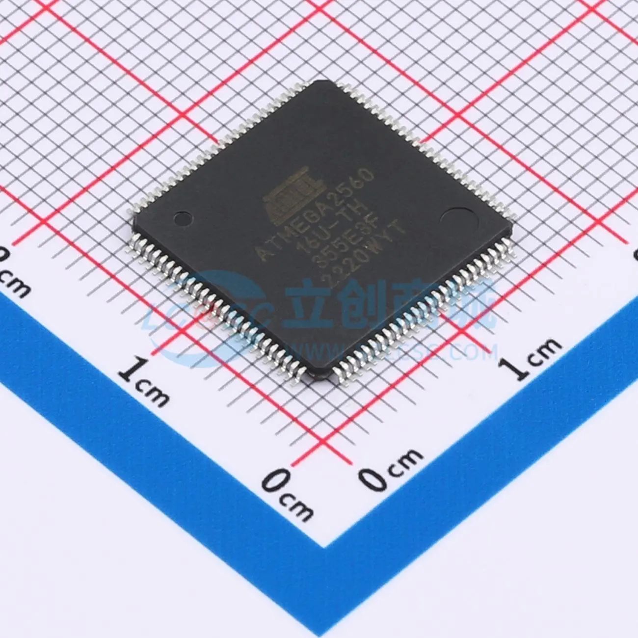 全新ATMEGA2560-16AU单片机TQFP-100(14x14) 16MHz 8 Bit 256KB