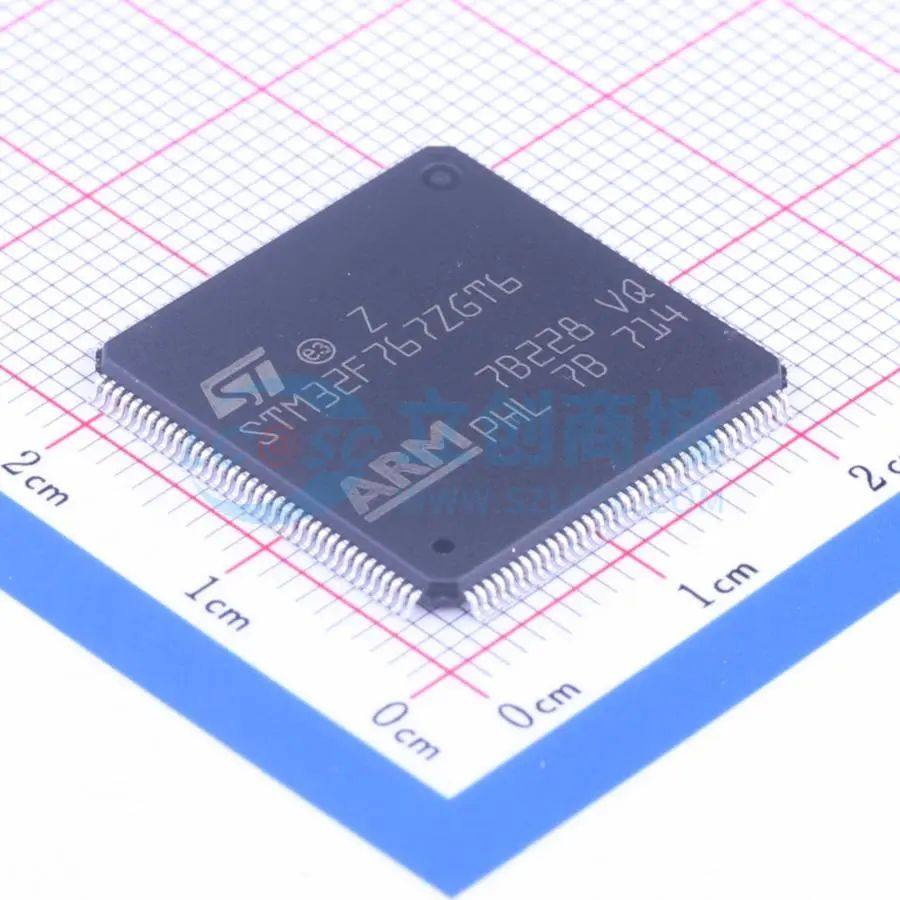 全新STM32F767ZGT6单片机LQFP-144(20x20) 216MHz 32 Bit 1MB