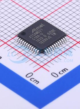全新ATSAMD21G18A-AU单片机TQFP-48(7x7) 48MHz 32 Bit 256KB