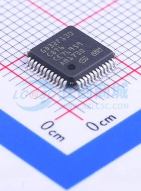 全新GD32F130C8T6单片机LQFP-48(7x7) 72MHz 64KB 可开票
