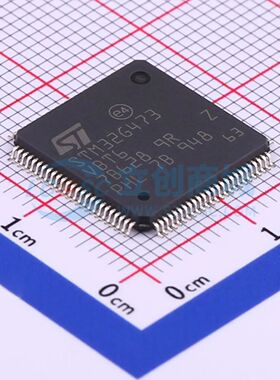 全新STM32G473VBT6单片机LQFP-100(14x14) 170MHz 32 Bit 128KB