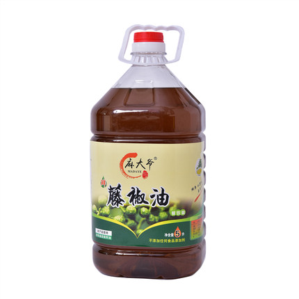 麻大爷汉源藤椒油5升商用特麻汉源青花椒油餐饮新鲜米线凉菜酒店