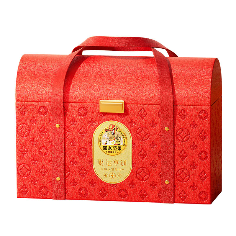 如水财运亨通坚果礼盒高端贵族春节年货商务送礼混合干果休闲企业,零食/坚果/特产,坚果礼盒,淘宝优惠券,粉丝福利购,淘宝优惠卷