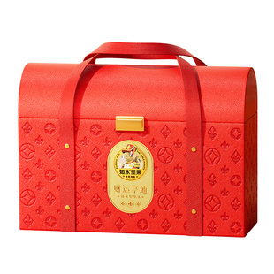 如水财运亨通坚果礼盒高端贵族春节年货商务送礼混合干果休闲企业