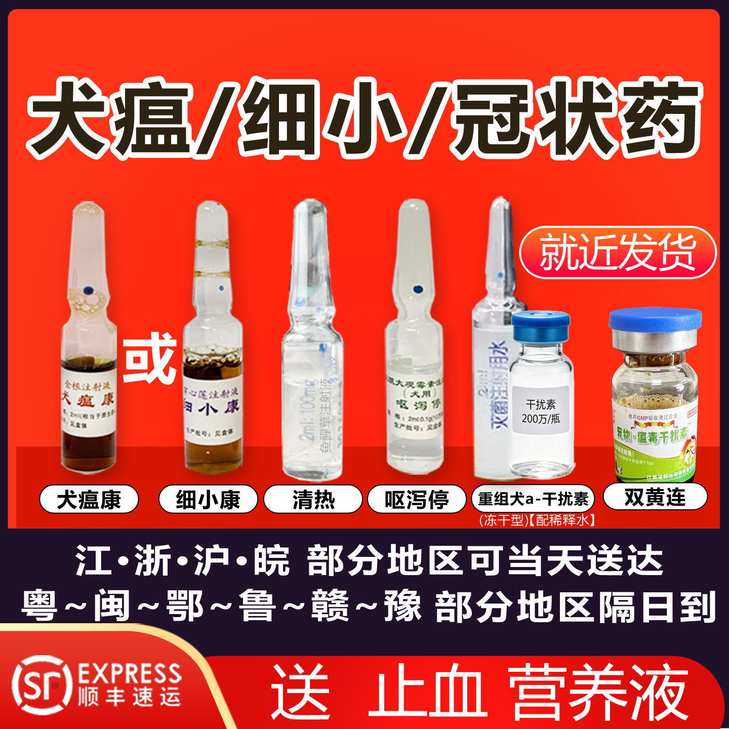 细小治疗犬瘟单抗干扰素球蛋白