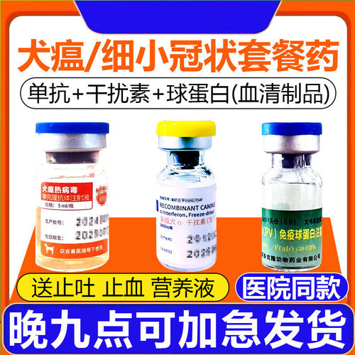 细小治疗药单抗狗瘟热特效药专用