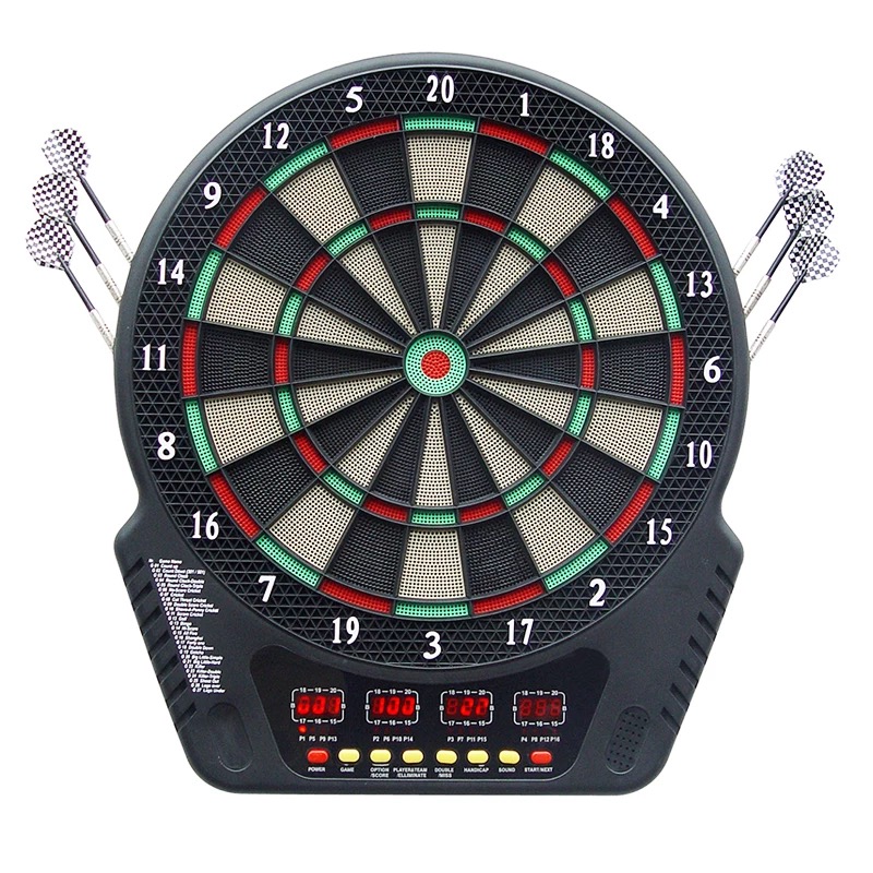 专业比赛自动计分飞镖盘训练18寸
