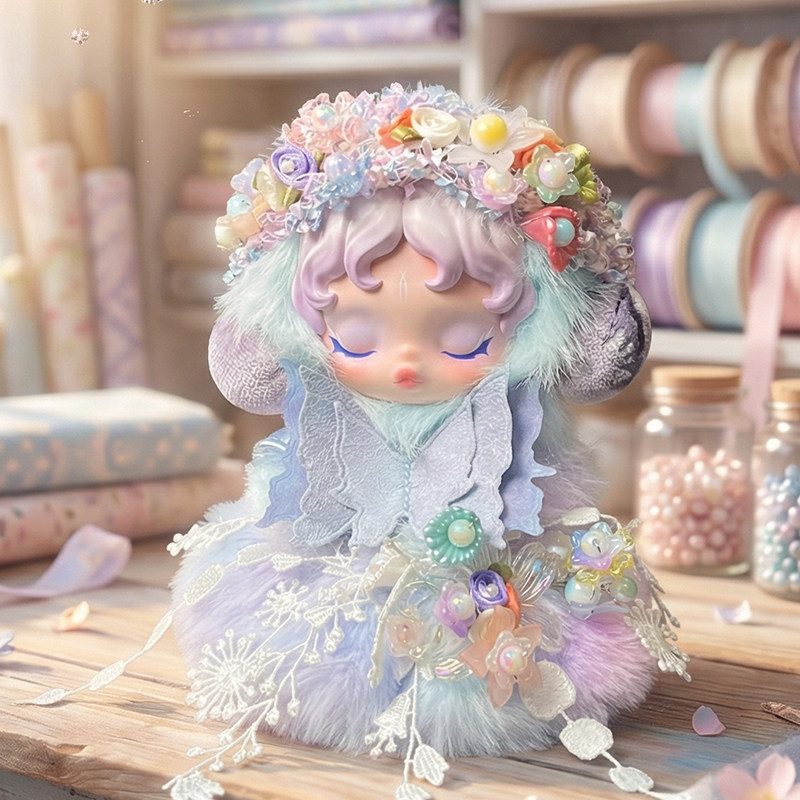 适用于光织园SP娃衣SKULLPANDA公仔毛绒搪胶sp衣服饰套装替换配件