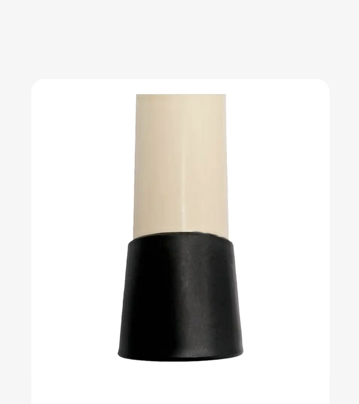 精益管28MM线棒管专用堵盖复桌椅脚套/桌脚垫