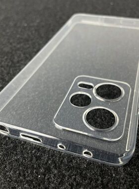 原机手感适用小米红米note12Pro手机壳套透明保护壳圆弧软壳全包
