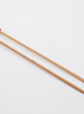 进口编织工具毛衣针KnitPro Basix Beech 35cm棒针榉木单头直针