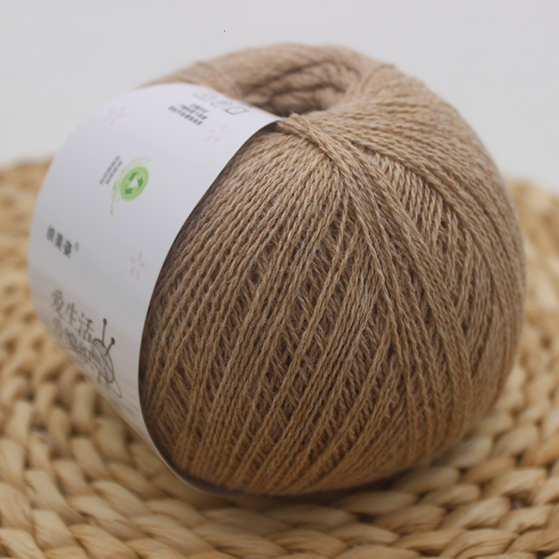 织美姿山羊绒线手编毛线精纺羊绒