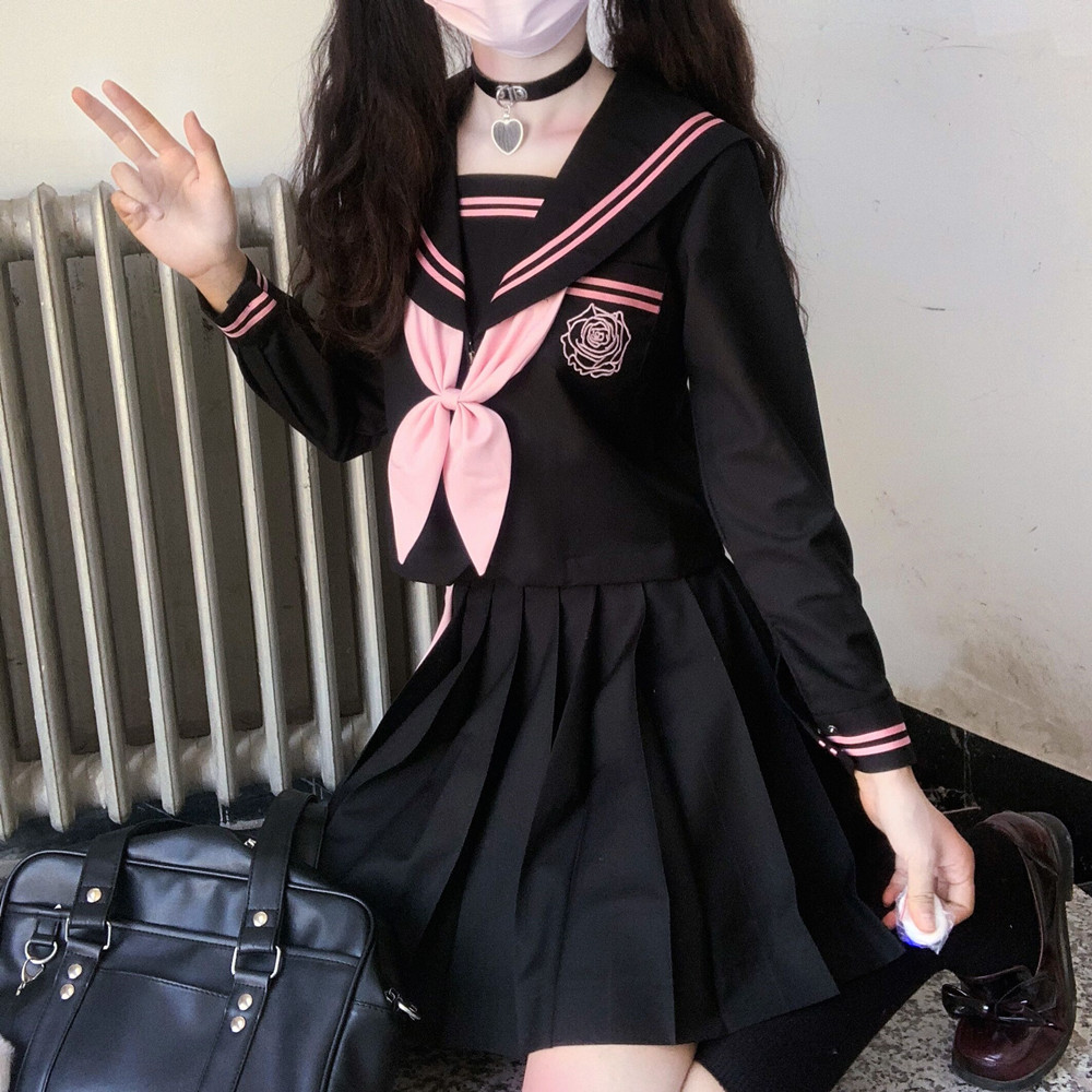 恶魔暗黑不良少女jk制服套装现货