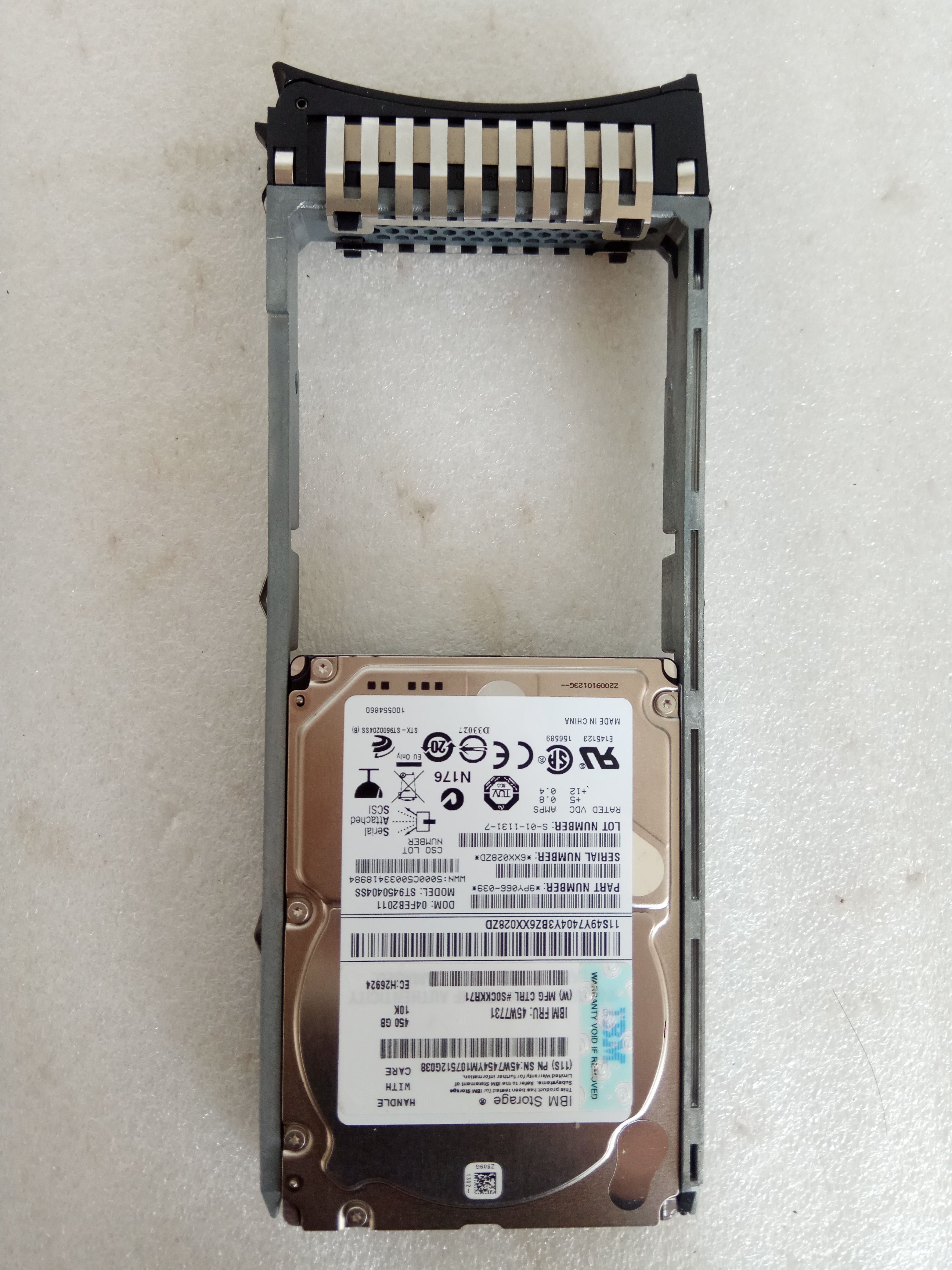 IBM G45B 45W7731 450G 10K SAS 2.5 DS8000 Original disassemble Condition goodin the Carry/Warehousing/Logistics equipment, Storage Device, Other Storage Device category - from Buy2taobao.com to provide professional Taobao agent buy service