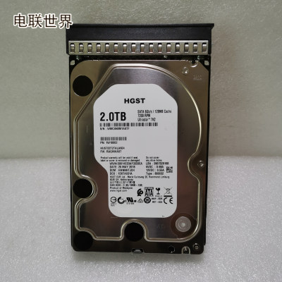 日立1W10002 HUS722T2TALA604 3907029168 2T 7.2K SATA128MB硬盘