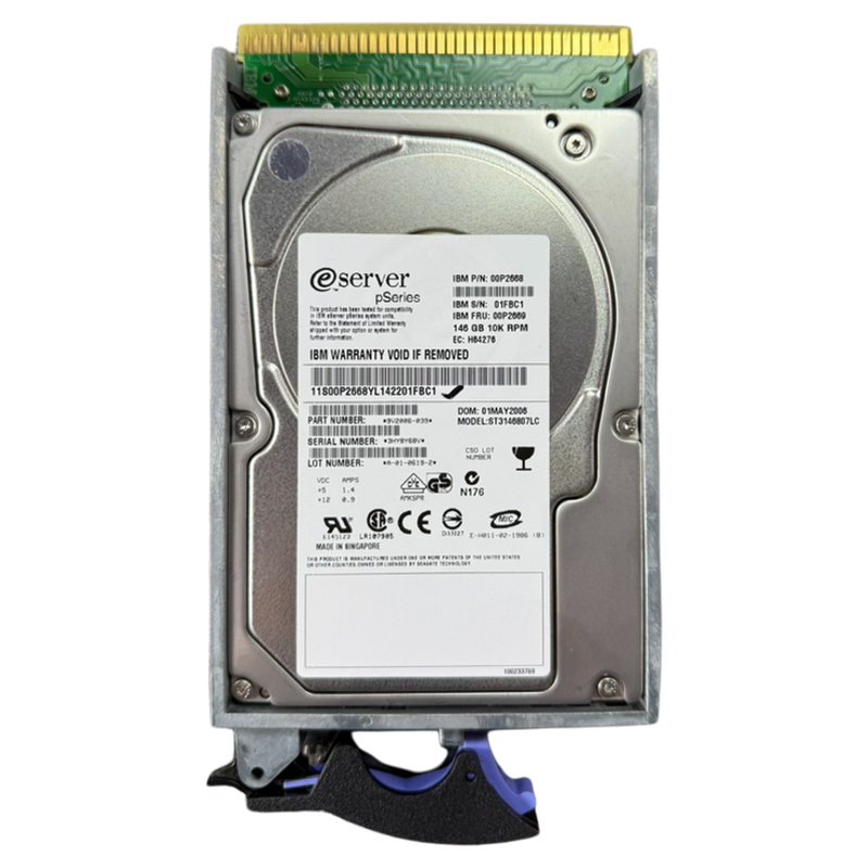 IBM RS6000 ST3146807LC 00P2669 00P2668 146G 10K 小型机硬盘