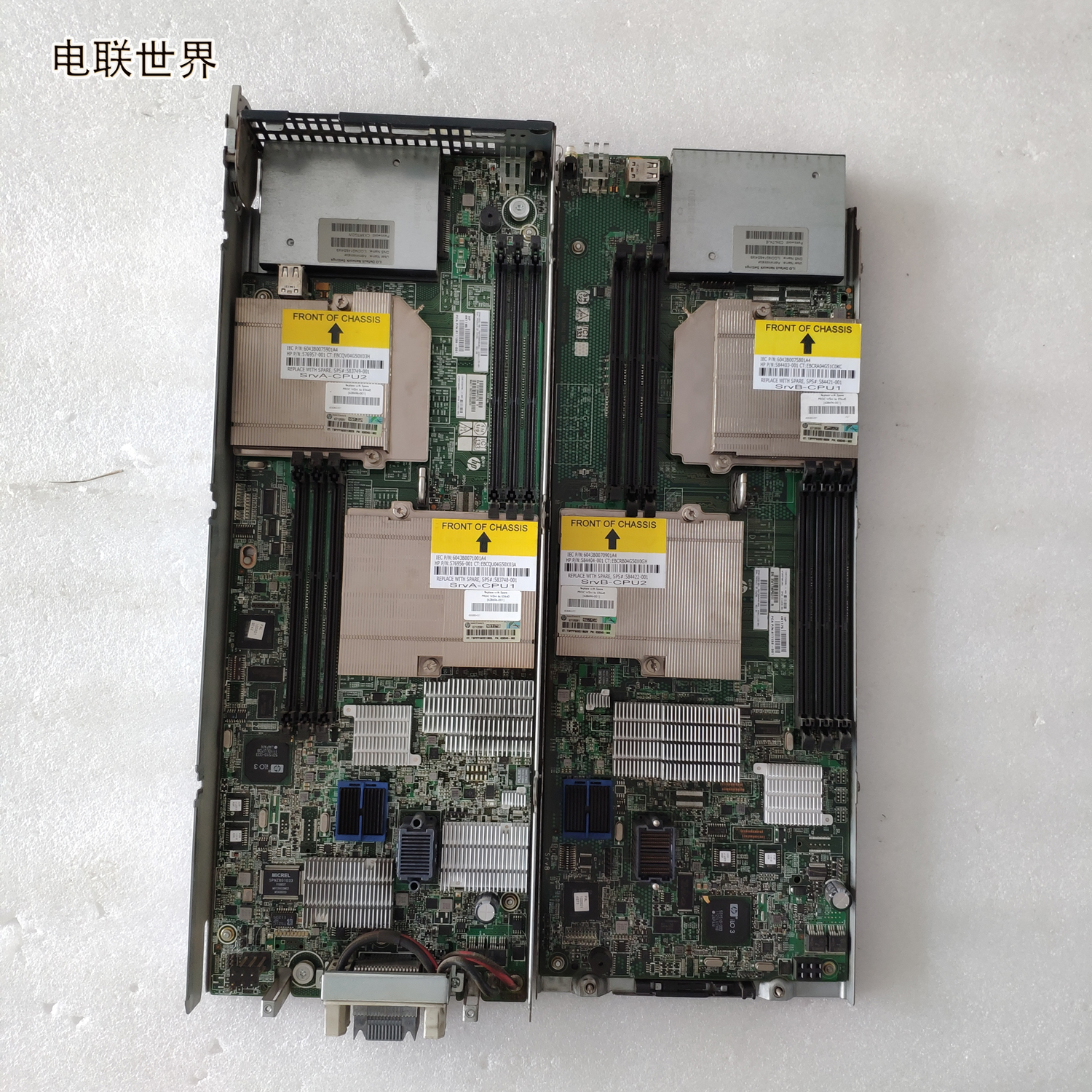 HP 611118-B21 BL2X220C G7底部系统板 611139-001 611138-001