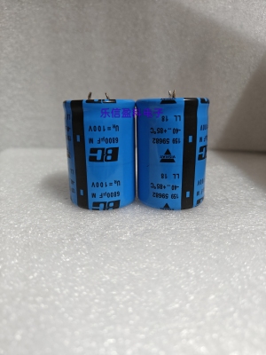 100V6800UF  全新进口牛角音频滤波电解电容 6800UF 100V BC威世