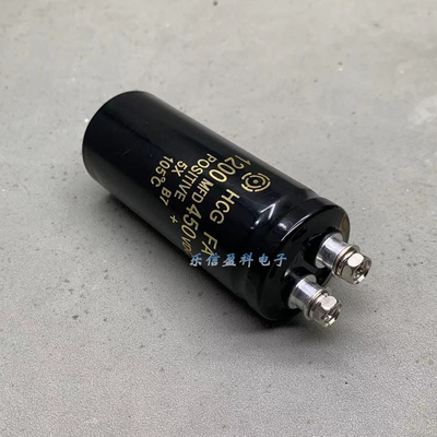 进口日立电容器 450v1200uf  400V伏1200微法  全新电解电容35*80