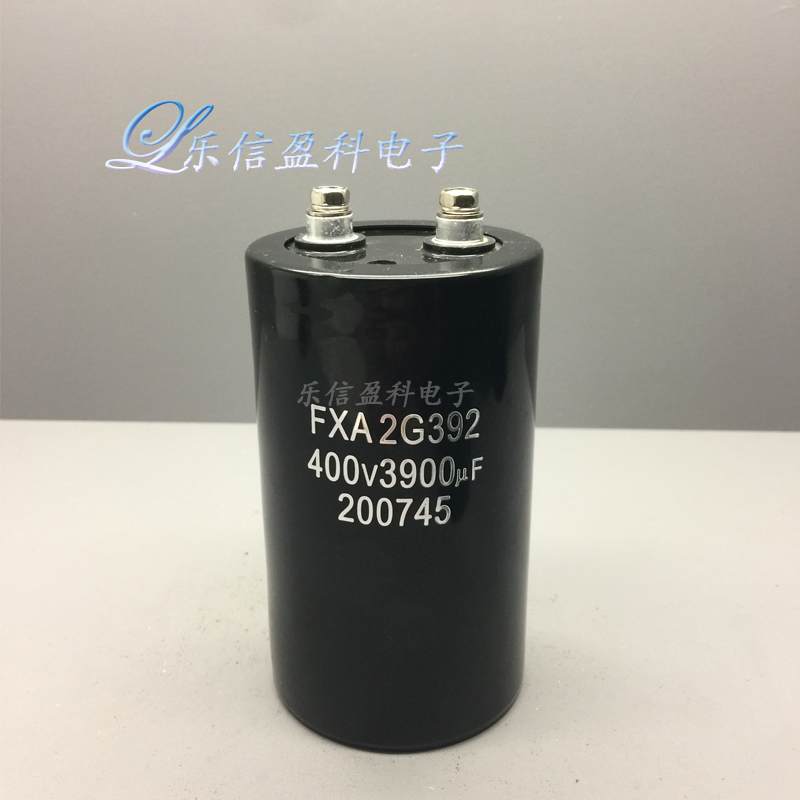 海立 FXA2G392 400V3900UF 变频器螺丝脚电解电容