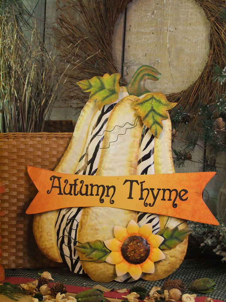 YOURHOME|美式乡村 铁皮做旧彩绘南瓜英文装饰挂牌Wall Decor在类目 家居饰品, 装饰挂牌中 - 来自Buy2taobao.com提供专业的淘宝代购服务