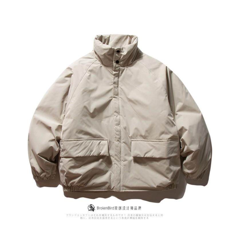 JOYZONE冬日系复古美拉德立领棉衣男女潮牌宽松加厚保暖棉服外套,男装,棉衣,淘宝优惠券,粉丝福利购,淘宝优惠卷