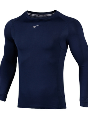 UCAN锐克足球长袖紧身衣运动速干透气跑步训练健身衣J09273