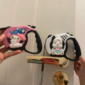 狗狗牵引绳猫狗小型自动伸缩可调节宠物用品遛狗通用外出可爱绳