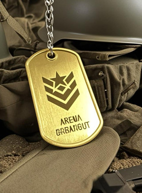 包邮暗区突围黄铜身份牌新赛季游戏同款周边礼物新款 dogtag 装备