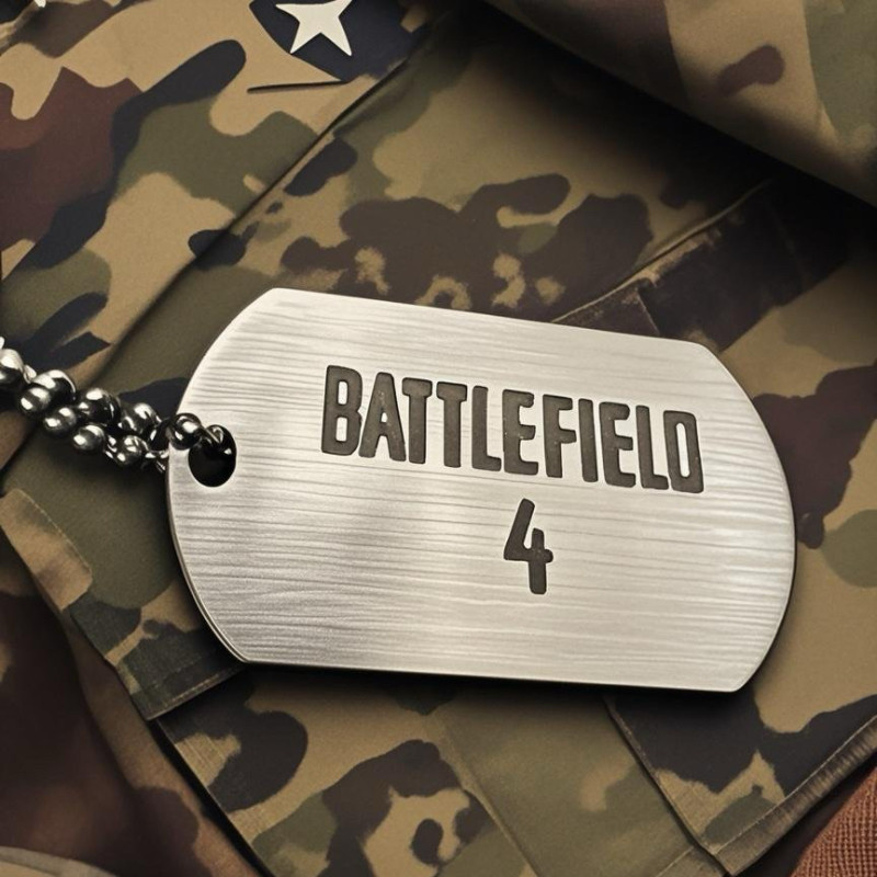 私人定制身份牌战地4游戏周边信息卡胸牌冲关卡项链吊牌DogTag