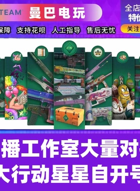 24小时发货/武库大行动武库通行证cs2满星星成品号热潮钥匙箱子