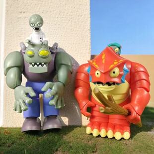 机器僵王博士巨人僵尸单个可发射小博士植物大战僵尸博士玩具大号