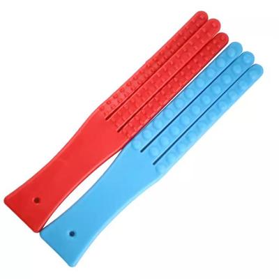 家用三指拍痧板硅胶按摩捶保健棒