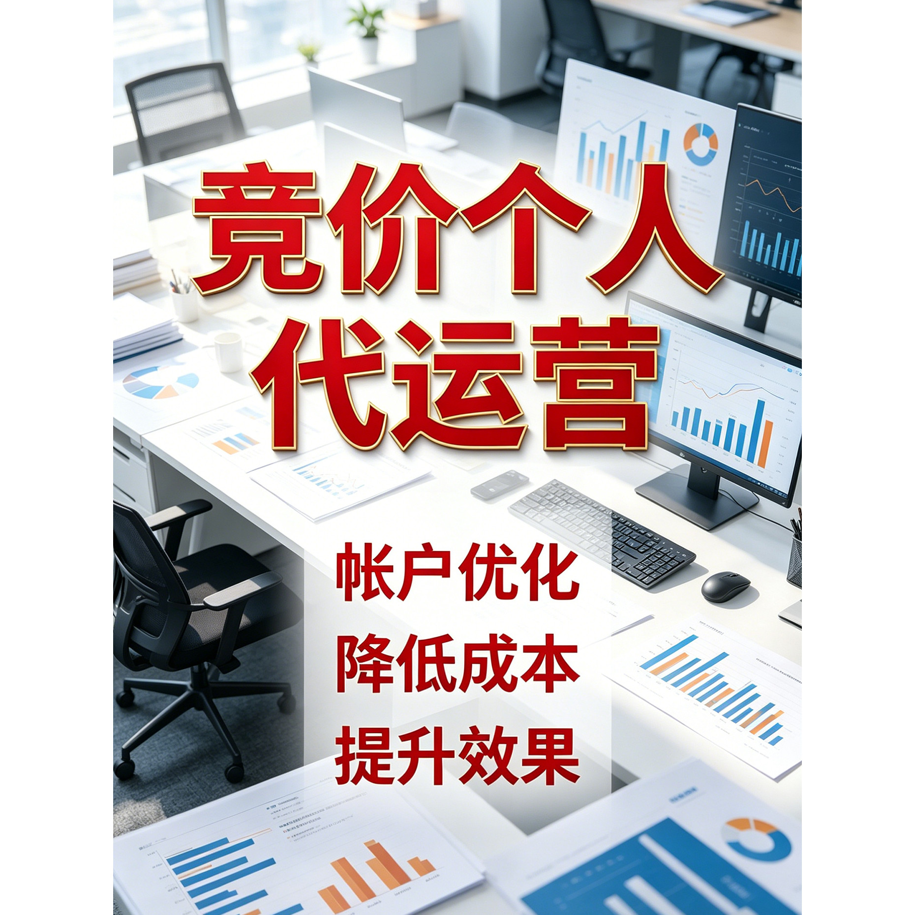 个人代运营 百度推广代运营 竞价托管  推广代运营