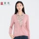 黛英冬季 SAN4263 休闲百搭粉色小衫 新品 简约时尚