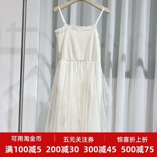 显瘦百搭吊带连衣裙女 2025夏季 新款 女装 甜美气质修身