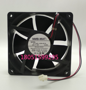 B10 双滚珠变频器风扇 MAT 0.2A 24V 12038 05W 4715KL NMB 原装