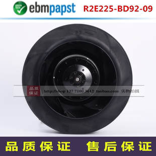 BD92 230V M2E068 净化风机 德国ebmpapst DF涡轮抽风 R2E225