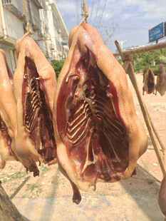 信阳丰集板鸭 农家自制商城县腊鸭 鸭风干板鸭河南特产咸鸭肉一只