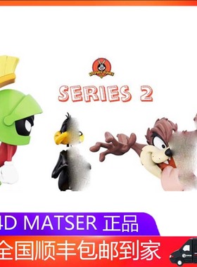 4D XXRAY唐老鸭大嘴怪火星人马文乐一通空中大灌篮手办公仔摆件