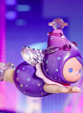 POPMART泡泡玛特PUCKY毕奇精灵飞行系列盲盒潮玩手办公仔摆件礼物